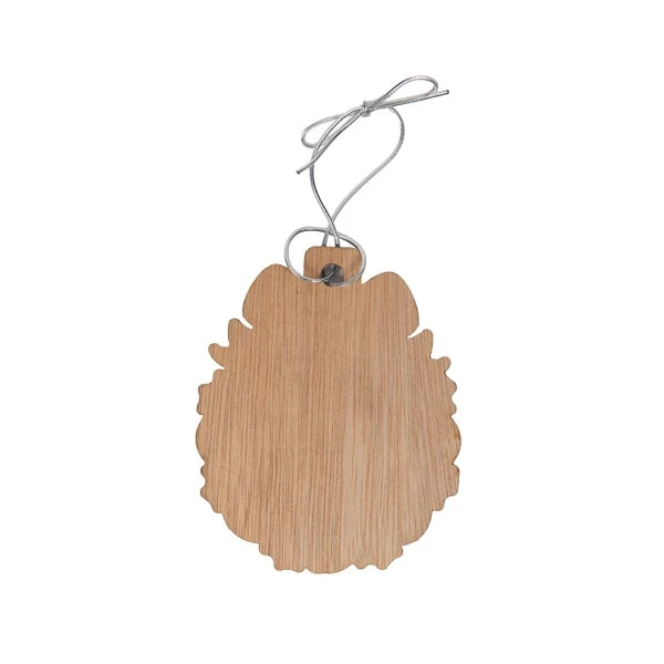 UCLA Legend Wooden Wreath Ornament 2 UCLA Legend Wooden Wreath Ornament - Image 2