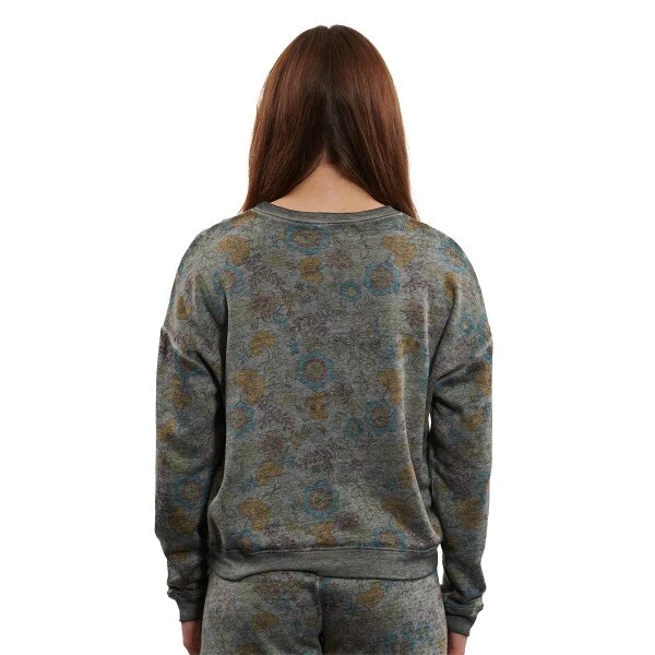 UCLA Floral Burnout Crewneck Sweatshirt 2 UCLA Floral Burnout Crewneck Sweatshirt - Image 2