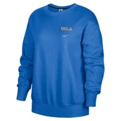 UCLA Embroidered Block And Swoosh Crewneck