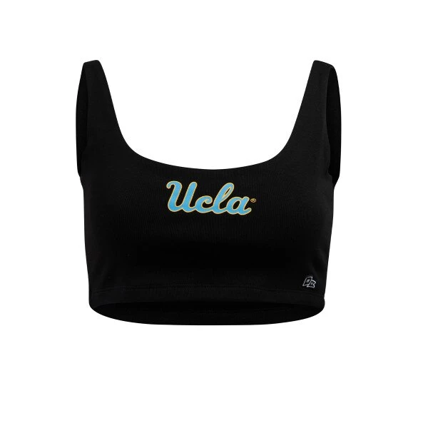 UCLA Women's Script Scoop Crop Tank Top 3 UCLA Women's Script Scoop Crop Tank Top - Image 3
