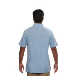 UCLA Script Heathered Polo -Outlet ModMotive Collective Store 607791 light20blue 02