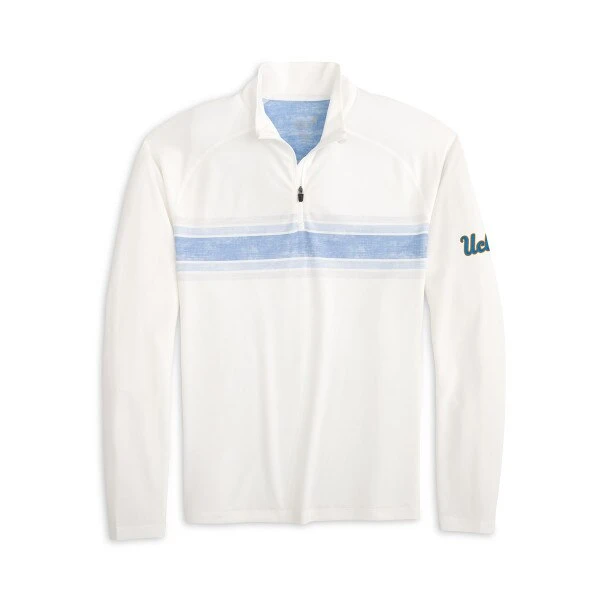 UCLA Bruins Johnnie-O Striped Chest Long Sleeve Polo 1 UCLA Bruins Johnnie-O Striped Chest Long Sleeve Polo