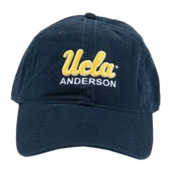 UCLA Anderson Script Cap Navy