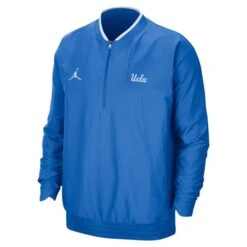 UCLA Jumpman And Script Coach Jacket -Outlet ModMotive Collective Store 67574 ucla20blue 01