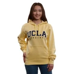 UCLA Block Arch Over Bruins Hooded Sweatshirt -Outlet ModMotive Collective Store 68598 yellow 01